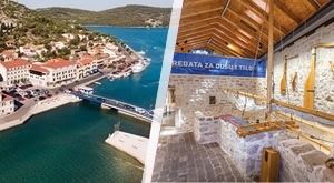 Hotel Borovnik, TISNO - PROLJETNA uživancija za 2 osobe i do 2 djece!  2 noćenja uz À la carte POLUPANSION, piće, grijani bazen i ulaznice u Muzej betinske drvene brodogradnje. Savršen bijeg NA MORE!