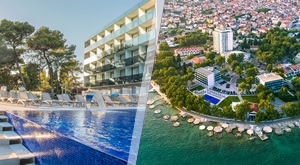 SVIBANJSKI reset u Villa Arausana   Antonina 4* u VODICAMA - 2 noćenja za 2 osobe, All Inclusive Light s pićem uz obroke, unutarnji i vanjski bazeni, Wellness   Spa hotel Punta i 2 djece GRATIS!