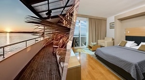 [KOLOVOZ] LJETO U PODSTRANI: Hotel San Antonio 4* - 1 noćenje s doručkom za 2 osobe u Deluxe sobi s balkonom, POGLEDOM NA MORE i hidromasažnom kadom uz korištenje BAZENA, saune, teretane i ležaljki!