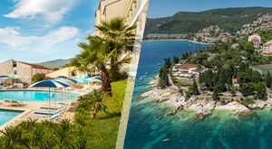 KRAJ LJETA u Rapcu! 2 noćenja uz SUNNY PUNI PANSION za 2 ili 3 osobe u Sunny Rabac by Valamar! Uključeni BAZENI, obiteljski sadržaji, BESPLATAN PARKING i WI-FI – savršen odmor uz more!
