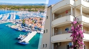 BIOGRAD NA MORU - KRAJ SEZONE uz miran odmor u opremljenim Apartmanima Angie! Izaberite 2 ili 6 noćenja za 2 ili 4 osobe i uživajte u zasluženom opuštanju na moru!