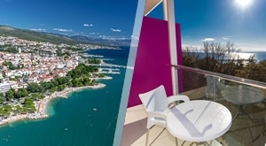 KRAJ LJETA NA KVARNERU! Hotel Crikvenica: 3, 5 ili 7 noćenja za 2 osobe + POLUPANSION! Superior soba s BALKONOM, bogat buffet doručak i večera te besplatan WiFi. Osigurajte termin!