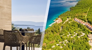 Rujan u Malinska Green Apartments! Uživajte u modernom smještaju uz 2 noćenja za 2 osobe i dijete do 2 godine - miris mora i mediteransko sunce za čistu opuštenost na Krku!