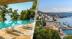RUJAN u Grand Hotelu ADRIATIC II 3* Opatija! 3 dana/2 noćenja s POLUPANSIONOM za 2 osobe uz VANJSKI INFINITY BAZEN i POGLED NA MORE koji oduzima dah!
