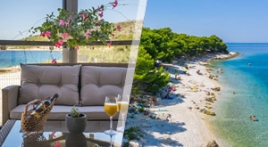 UGRABI RUJAN U PRIMOŠTENU! Kamp Adriatic: 2, 3 ili 5 noćenja za 4 odrasle osobe i 2 djece - u mobilnoj kućici s TERASOM koja gleda na kamp! Kućni ljubimci borave GRATIS + uključen parking i čišćenje!