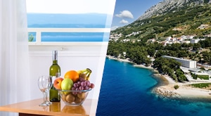 Idealan OBITELJSKI odmor na kraju LJETA u Holiday Resortu Sagitta 3* kod Omiša - 2 noćenja s POLUPANSIONOM za 2 odraslih i do 2 djece! Soba ili bungalov za savršen reset uz MORE!