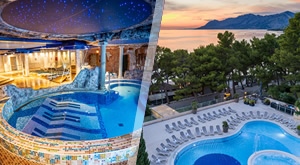 [10.09. - 01.10.] Rujan na Makarskoj rivijeri u HOTEL HORIZONT 4*, Baška Voda - 2 noćenja s POLUPANSIONOM i pićem za 2 osobe! Uključen ulaz u WELLNESS centar, SAUNE i fitness!