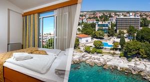 HIT ponuda za kraj rujna! Hotel Resort Dražica na Krku: 2 noćenja s POLUPANSIONOM za 2 osobe + dijete do 10 g. GRATIS! Opustite se uz vanjske BAZENE, besplatan parking i Wi-Fi - odmor bez brige!