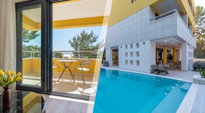 KOMPLETAN PAKET ZA DVOJE: Hotel Antonio u Makarskoj nudi 2 noćenja s DORUČKOM u SUPERIOR sobi + boca vina, BESPLATAN parking i wi-fi! Priuštite si odmor iz snova!