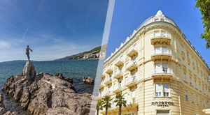 [LISTOPAD] Uživajte u Hotelu Bristol 4* u Opatiji uz 1 ili 2 noćenja s bogatim POLUPANSIONOM za 2 osobe! Doživite KRALJICU TURIZMA po vrhunskoj cijeni!