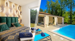 VILLA GREEN SILENCE kod Pazina! Privatni odmor za 5 osoba na 2 noćenja: opuštanje u JACUZZIJU, privatni bazen, predivna priroda, piće dobrodošlice i potpuna PRIVATNOST u srcu čarobne Istre!
