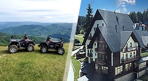 AVANTURA na Vlašiću! Hotel Villa Ugar: Planinski odmor uz 2 noćenja s buffet DORUČKOM za 2 osobe + uključena 2h vožnje QUAD-om (uključeni gorivo i kacige), besplatan PARKING i WI-FI!