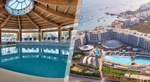 ADVENT ILI ZIMSKI ODMOR NA MALTI! Savršen obiteljski ili odmor u dvoje: 5 dana/4 noćenja u db Seabank Resortu 4* tik uz predivnu plažu Mellieha Bay! Uključen Polupansion Plus s pićima uz večeru!