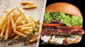 Bear Bite Burger Plitvice nudi fantastičnu akciju za sve ljubitelje vrhunskih burgera! Za samo 19 eura dobivate 2 slasna, najsočnija burgera i 2 porcije krumpirića!