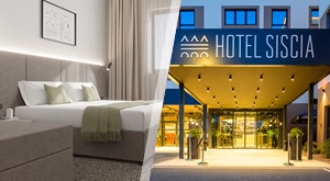 HIT PONUDA U SISKU! Hotel Siscia 4* poziva vas na savršen ODMOR ZA DVOJE: 2 dana/ 1 noćenje u superior sobi, bogat buffet DORUČAK i piće dobrodošlice! Dijete do 6 godina boravi GRATIS!