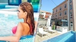 Posjetite Vodice! Wellness   Dine Stella Maris Hotel 3*: 3 dana/2 noćenja s POLUPANSIONOM za 2 osobe + do 2 djece GRATIS! Uključena "A la Chef Baccio" večera i gratis WELLNESS   SPA!