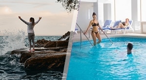 JESENSKA OAZA na samoj plaži: 3 dana/2 noćenja s POLUPANSIONOM za dvoje u Hotelu Istra 3* u Opatiji! Uživajte uz grijani bazen i OBITELJSKI bonus: dijete do 6 god. GRATIS!