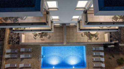 Meridian Pool Residences - Lipanj na Pagu, Novalja, Pag, Dalmacija, Hrvatska - 296 EUR - 2x noćenje u dvosobnom apartmanu (4+2) za 6 osoba, Korištenje vanjskog bazena