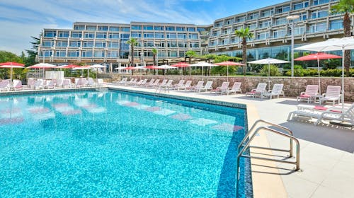 Hotel Mediteran Plava Laguna - Ljeto u Poreču, Poreč, Istra, Hrvatska - 1.025 EUR - 5x noćenje u dvokrevetnoj Economy sobi za 2 osobe, Polupansion