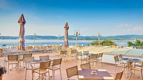 Apartmani Kanegra Plava Laguna - Ljeto u Istri s polupansionom, Umag, Istra, Hrvatska - 1.334 EUR - 7x noćenje u Classic apartmanu 2+2 s balkonom strana park za 2 osobe (2 djece do 4,99 godina besplatno), Polupansion (doručak i večera)