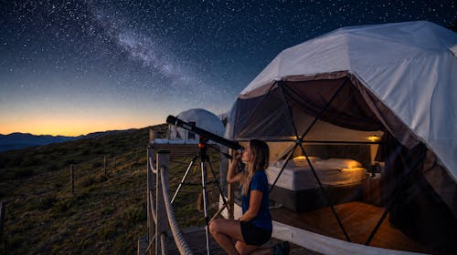 Glamping kupole na Goltama - Posebno iskustvo s polupansionom iznad oblaka, Mozirje, Slovenija - 498 EUR - 2x noćenje u glamping kupoli za 2 osobe, Polupansion