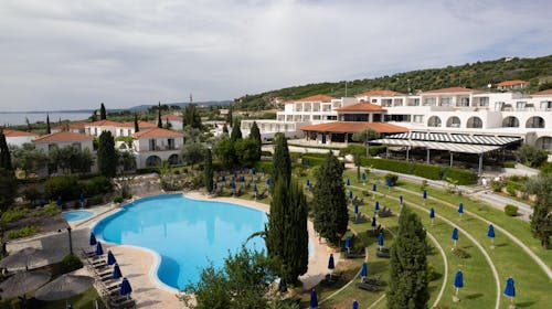 Hotel Sunrise Village - All inclusive obiteljski odmor , Petalidi, Messinia, Grčka - 1.379 EUR - 7x noćenje u dvokrevetnoj sobi s balkonom ili terasom (bungalov) za 2 osobe (2 djece do 12,99 godina besplatno), All inclusive