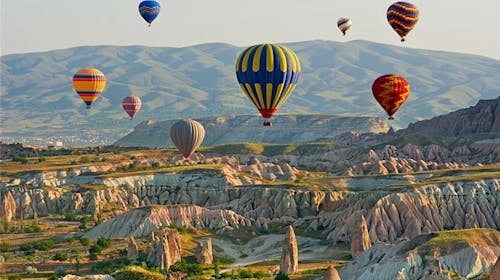8-dnevni izlet u Tursku - Bajkovita Kapadokija, Kapadokija, Turska - 691 EUR - 7x noćenje u hotelima ili hotelskim resortima s 4* u standard dvokrevetnoj sobi za 1 osobu, Polupansion