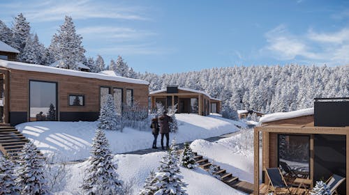 Chalets & Glamping Nassfeld by Alps Resort - Luksuzni odmor u drvenim kućicama u prirodi, Kötschach, Austrija - 1.709 EUR - 5x noćenje u Premium drveni kućici s balkonom za 4 osobe, Besplatan Wi-Fi