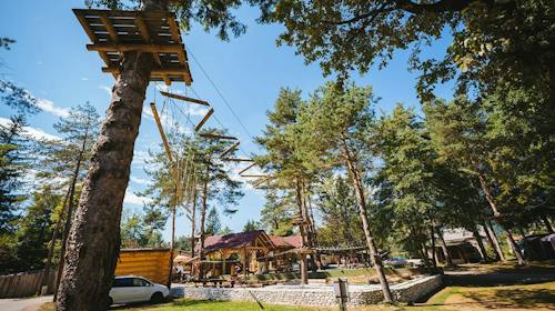 Camping Menina - Odmor u drvenim kućicama, Rečica ob Savinji, Slovenija - 210 EUR - 3x noćenje u mobilnoj kućici, drvenoj eko kućici ili bungalovu (ovisno o raspoloživosti) za 4 osobe, Opremljena kuhinja