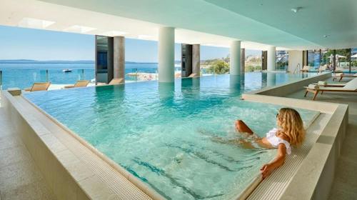 Amphora’s Garden - Vrhunsko obiteljsko wellness opuštanje u Splitu, Split, Hrvatska - 280 EUR - 2x noćenje u jednosobnom apartmanu s balkonom za 2 osobe (2 djece do 12,99 godina i 1 dijete do 7,99 godina besplatno), Buffet doručak