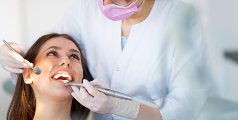 Čišćenje zubnog kamenca s poliranjem i pjeskarenje uz besplatan pregled i očitavanje ortopana u Ordinaciji dentalne medicine Maja Parlov