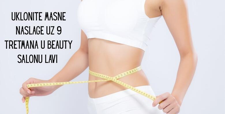 9 tretmana za mršavljenje u Beauty salonu LaVi - lipolaser, presoterapija i bodywrapping