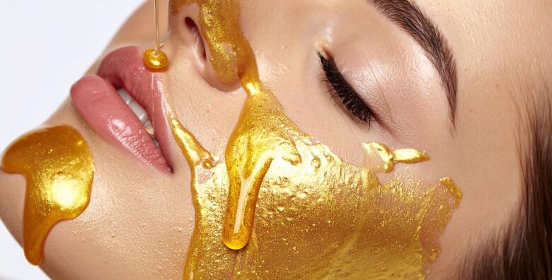 PURE GOLD - 3 luksuzna anti age tretmana i fantazija čistog zlata za zrelu kožu lica u Aura Beauty Studiju