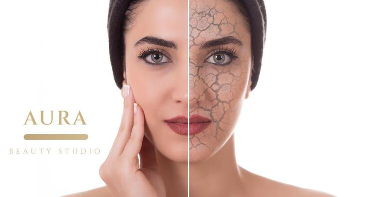 Dubinska hidratantna njega lica – idealno rješenje za zategnutu, suhu i umornu kožu uz Afrodita Professional kozmetiku u Aura Beauty Studiju